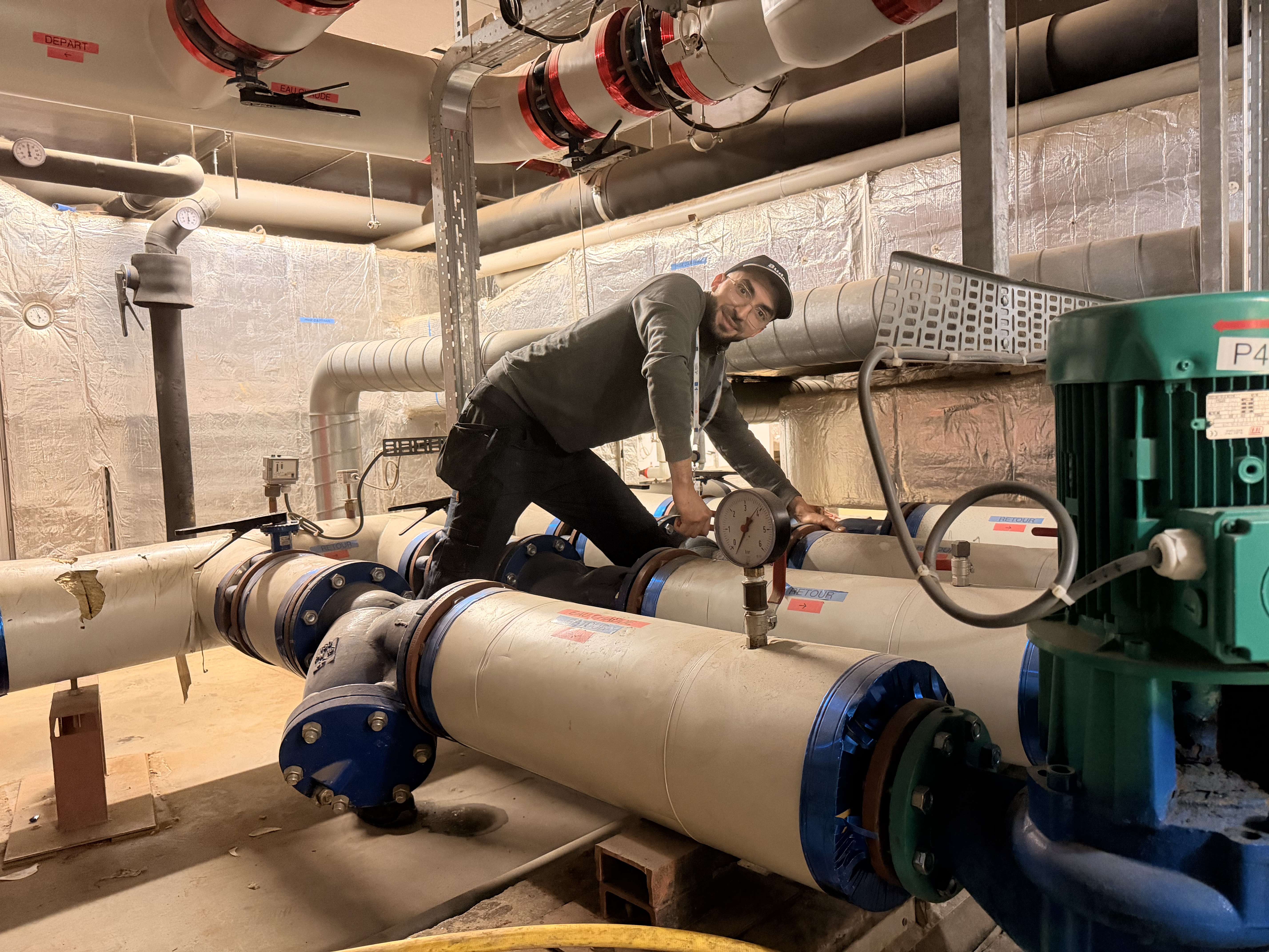 Installation chaudière gaz condensation